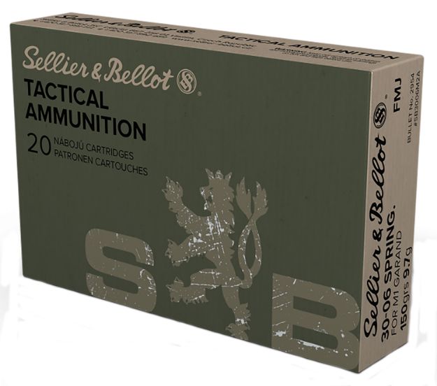 Picture of S&B SB3006M2 3006 150 FMJ M1GARAND 20/20