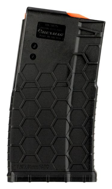 Picture of HEXMAG HX1020-SR25-S1-BLK AR10 MAG 10R BLK