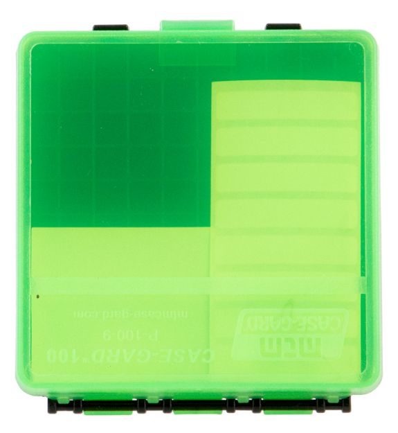 Picture of MTM P100916T 100RD PSTL BOX 9MM/380 CLR/GRNBLK