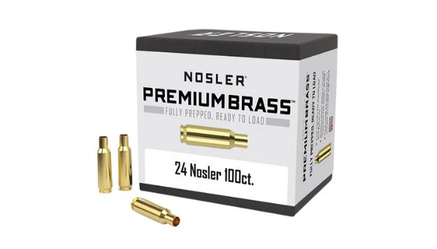 Picture of NOS 10085 CUSTOM BRASS 24 NOSLER 100