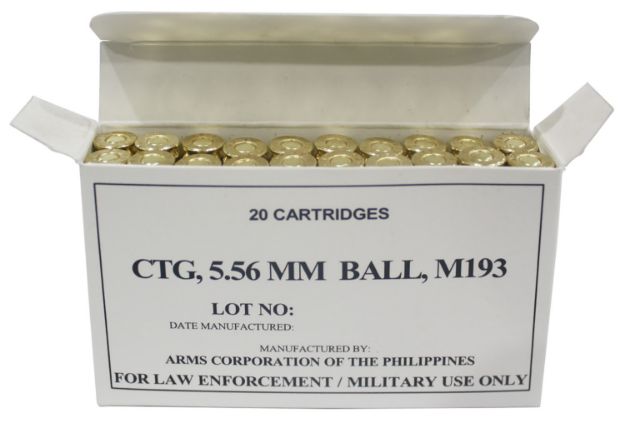 Picture of ARMS 50174 M193 556*45 55 FMJ 20/50