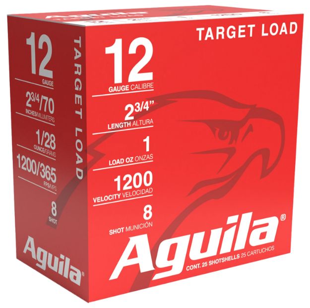 Picture of AGUILA 1CHB1305 TARGET 12G 2.75 #8 1OZ 25/10