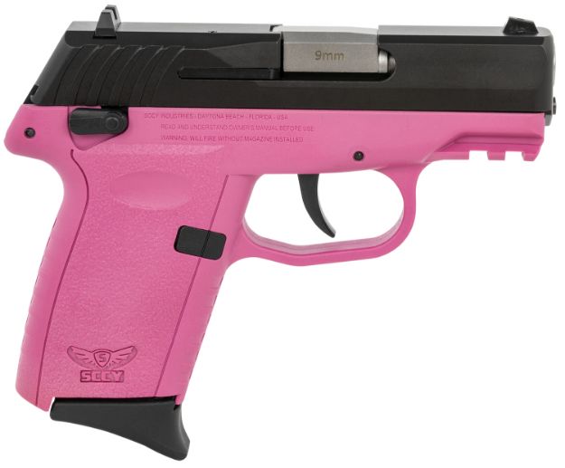 Picture of SCCY CPX-1CBPKG3 9MM 3.1 10R BLK/PNK