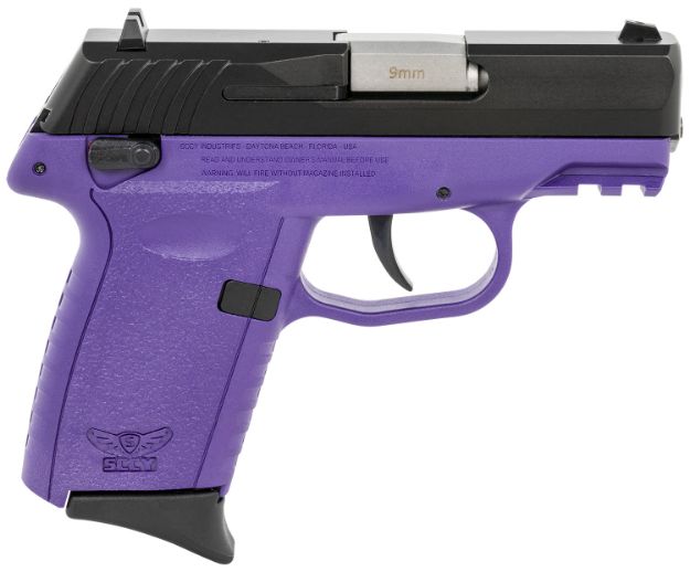 Picture of SCCY CPX-1CBPUG3 9MM 3.1 10R BLK/PRPL