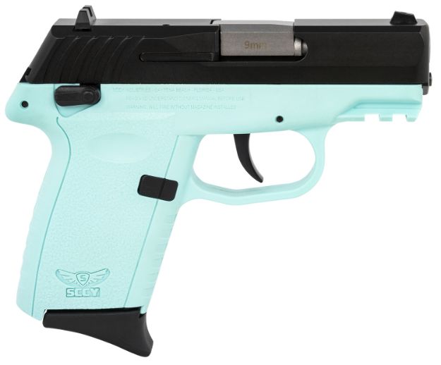 Picture of SCCY CPX-1CBSBG3 9MM 3.1 10R BLK/SBLU