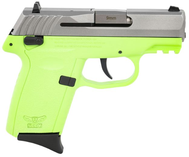 Picture of SCCY CPX-1TTLGG3 9MM 3.1 10R TT/LIME