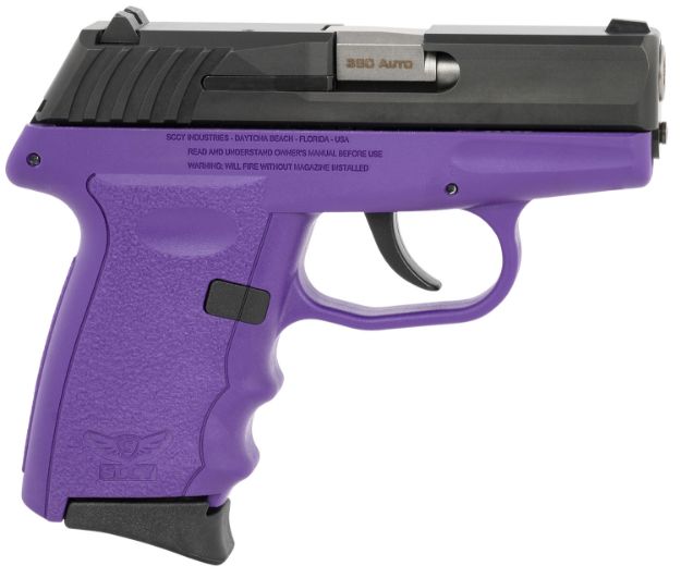 Picture of SCCY CPX-3CBPU 380 3.1 10R NS BLK/PRPL
