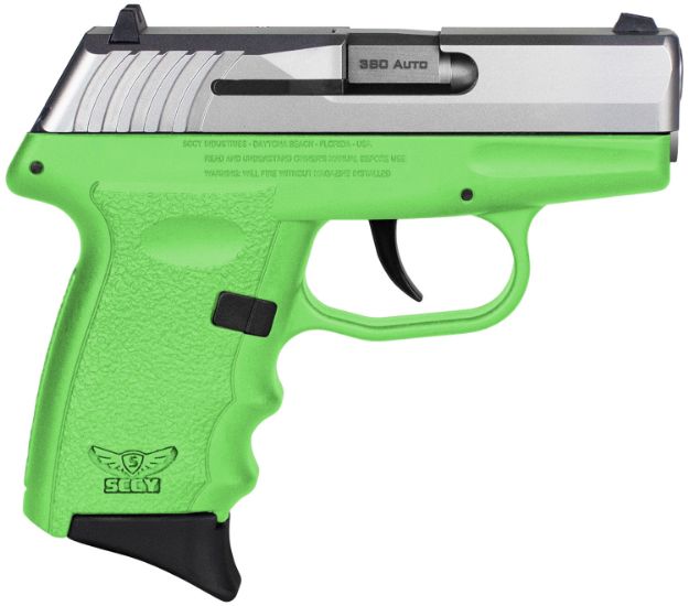Picture of SCCY CPX-3TTLG 380 3.1 10R NS TT/LIME