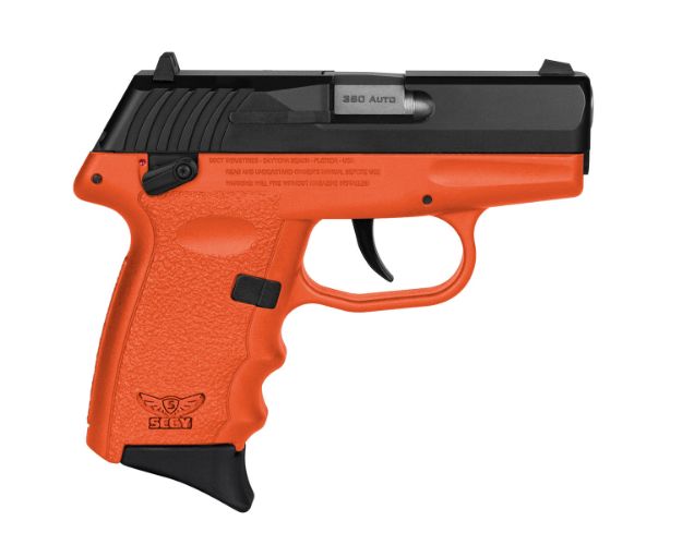 Picture of SCCY CPX-4CBOR 380 2.96 10R SF BLK/ORG