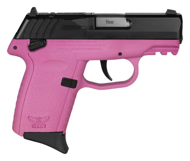 Picture of SCCY CPX-1CBPKRDRG3 9MM 3.1 10R SF BLK/PNK