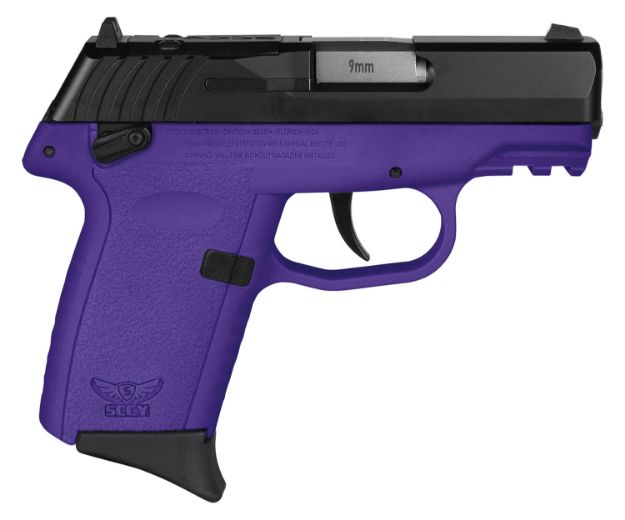 Picture of SCCY CPX-1CBPURDRG3 9MM 3.1 10R SF BLK/PRPL