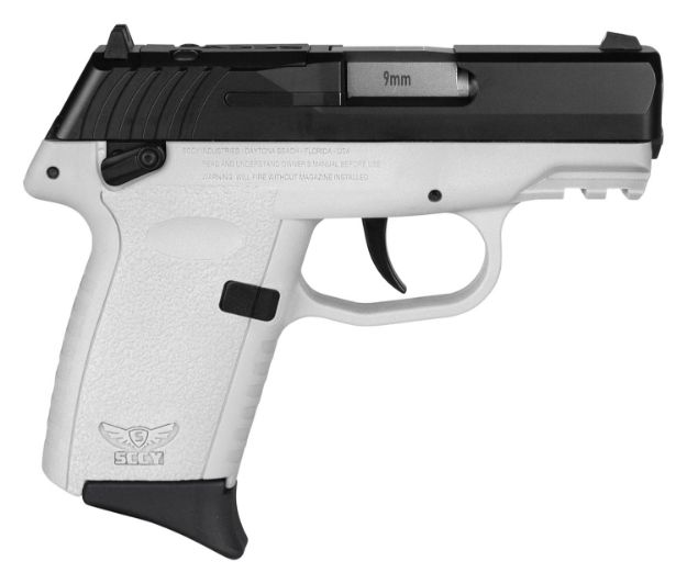 Picture of SCCY CPX-1CBWTRDRG3 9MM 3.1 10R SF BLK/WHT