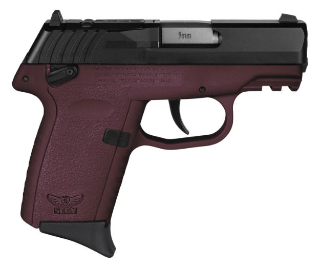 Picture of SCCY CPX-1CBCRRDRG3 9MM 3.1 10R SF BLK/CRM