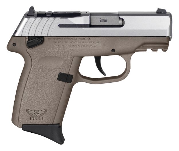 Picture of SCCY CPX-1TTDERDRG3 9MM 3.1 10R SF TT/DRK