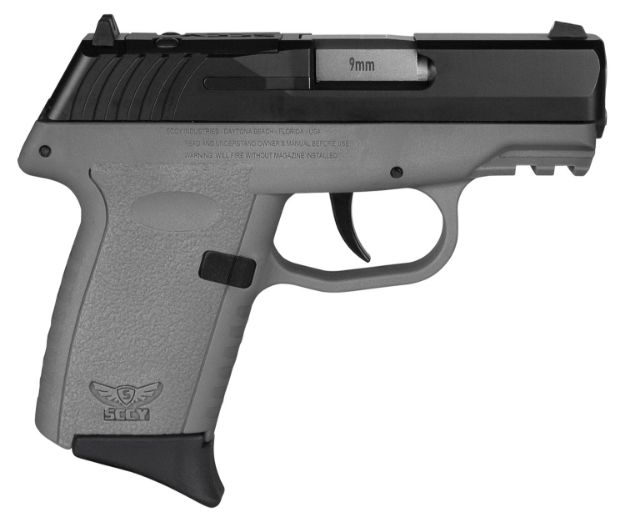 Picture of SCCY CPX-2CBSGRDRG3 9MM 3.1 10R NS BLK/SGRY