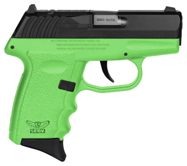 Picture of SCCY CPX-3CBLGRDRG3 380 2.96 10R NS BLK/LIME