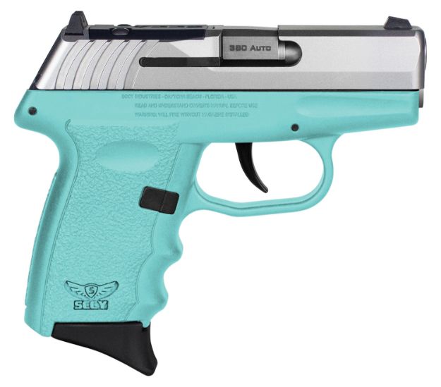 Picture of SCCY CPX-3TTSBRDRG3 380 2.96 10R NS TT/SBLU