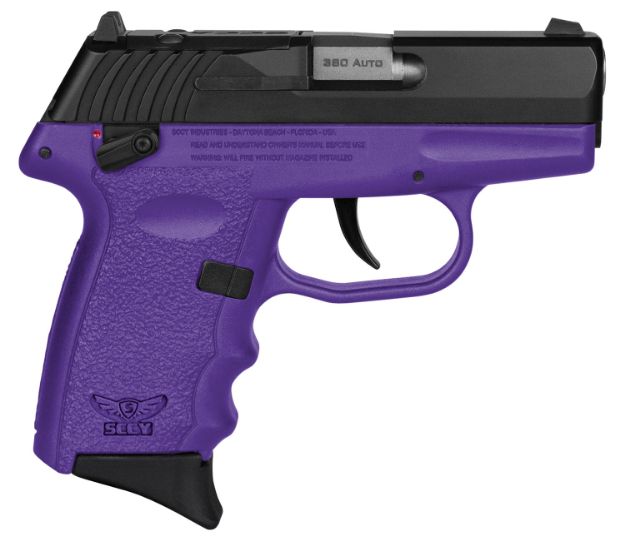 Picture of SCCY CPX-4CBPURDRG3 380 2.96 10R SF BLK/PRPL