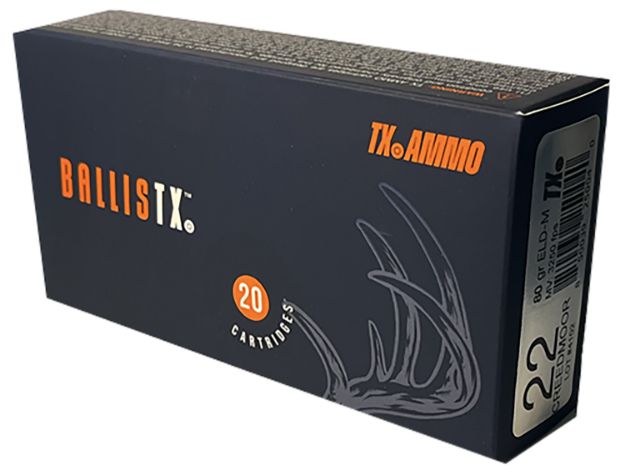 Picture of TXAMMO RTXA22C80ELDM BALLISTX 22CM 80GR ELDM 20/25