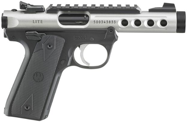 Picture of RUG 43945 MKIV 22/45 LITE 22LR 4.4 10R TB CLRANO