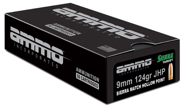 Picture of AMMOINC 9124JHP-SRR50 9M 124 JHP SM 50/20