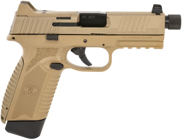 Picture of FN 66-101384 545 TACT 45ACP NMS 4.71 15+18 FDE