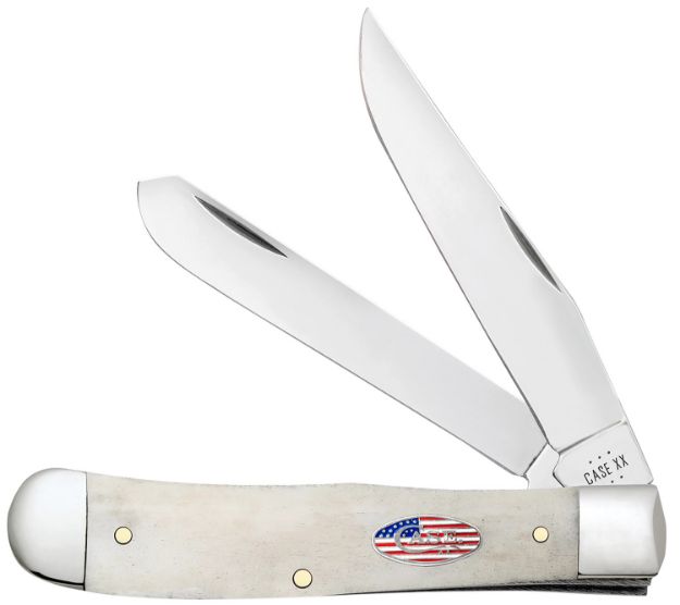 Picture of CASE 14090 SMOOTH NATURAL BONE CS TRAPPER