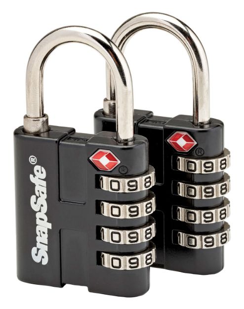 Picture of SNAPSAFE 76020 TSA PADLOCK 2PK