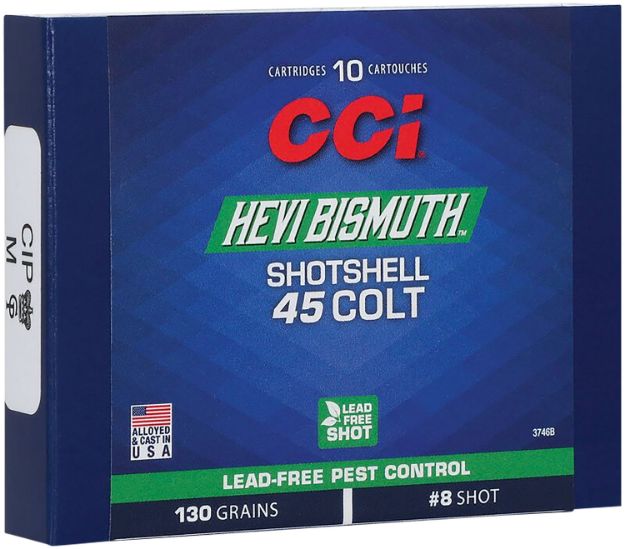 Picture of CCI 3746B 45CLT BISMUTH SHOTSHELL 10/20