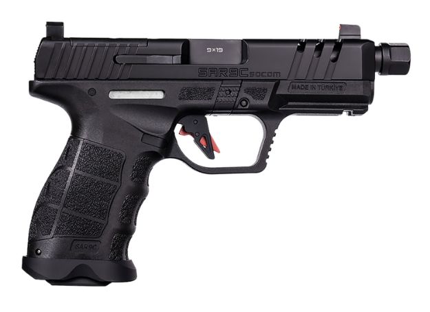 Picture of SAR USA SAR9CSOCOMBL SAR9C SOCOM BL 9MM 15/21