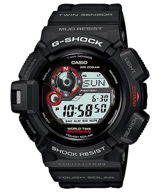 Picture of GSHOCK G93001 TACT MDMAN SOLAR BLK