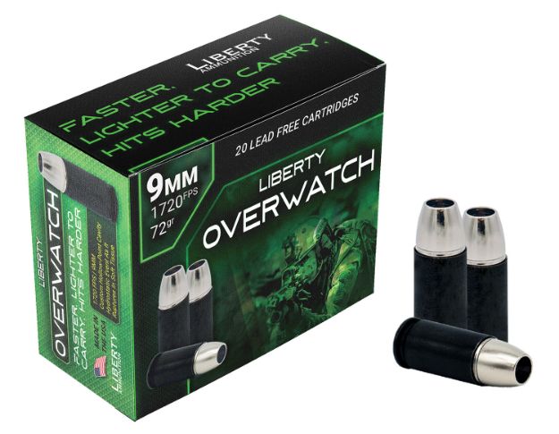 Picture of LIBERTY LA-OW9MM-72-1700 9MM 72G OVERWATCH 20/50