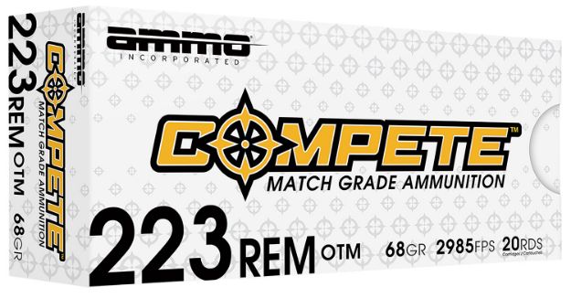 Picture of AMMOINC 223068BTHPA20 MATCH 223 68BTHP 20/10