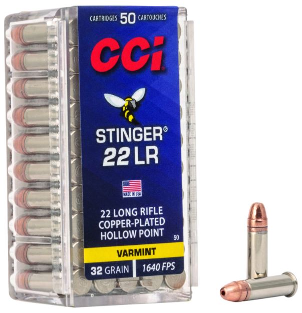 Picture of CCI 0050 22LR STINGER 32 HP 50/100