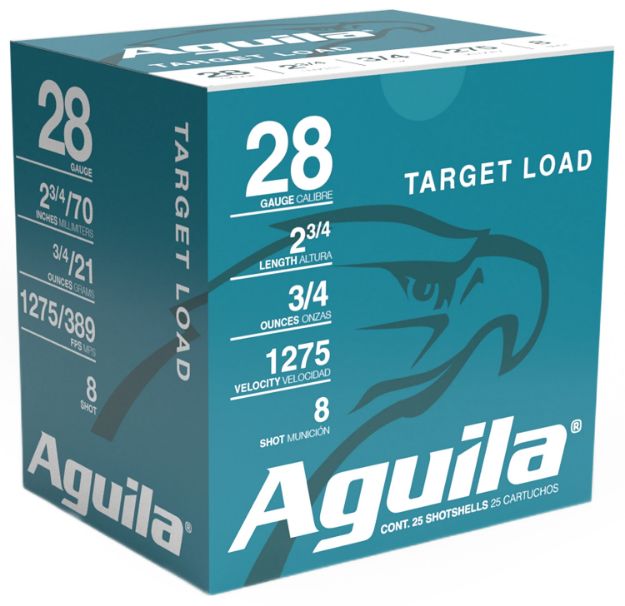 Picture of AGUILA 1CHB2878 TARGET 28G 2.75 #8 3/4OZ 25/20