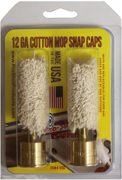 Picture of PROSHOT 12SC COTTON MOP SNAP CAPS 12GA