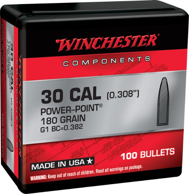 Picture of WIN WB308P180X BUL 308 180 PP 100/10