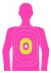 Picture of ALLEN 15653 EZ AIM TRGT 23X35 IN THE PNK SILH 3PK