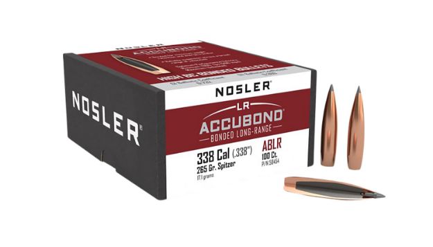 Picture of NOS 58454 ACCUBOND LR .338 265 SP 100