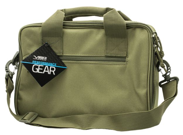 Picture of NC CPDX2971G DELUXE PISTOL CASE GREEN