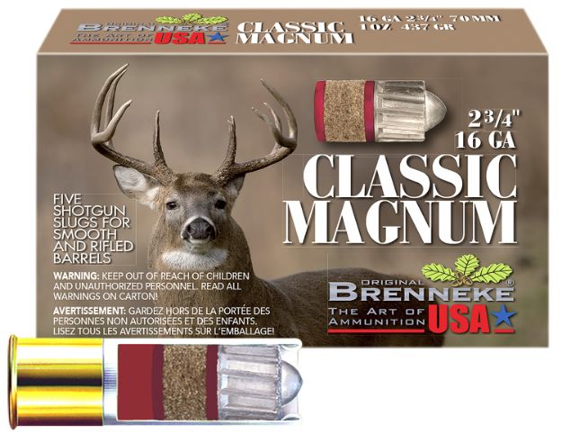 Picture of BR SL162CLM CL-MAG 16 2.75 SLUG 1OZ 5/50