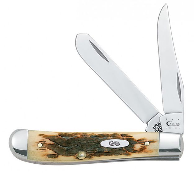 Picture of CASE 00013 AMBER BONE PEACH SEED JIG MINI TRAPPER
