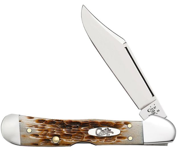 Picture of CASE 00133 AMBER BONE PEACH SEED JIG MINI COPPERLK