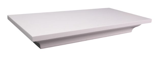 Picture of LOCKDOWN 1117247 IN PLAIN SIGHT SHELF WHITE