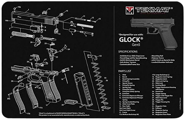 Picture of TEKMAT TEK-R20-GLOCK-G5 ULTRA 20 GLK GEN5