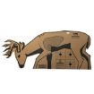 Picture of TRIUMPH 0200-20-000 DOWNWIND DEER CARDBOARD TARGET