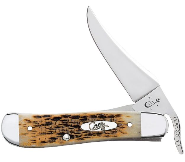 Picture of CASE 00260 AMBER BONE PEACH SEED JIG RUSSLOCK