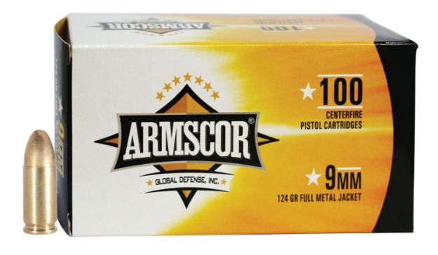 Picture of ARMS 50445 9MM 124 FMJ *VPK 100/12