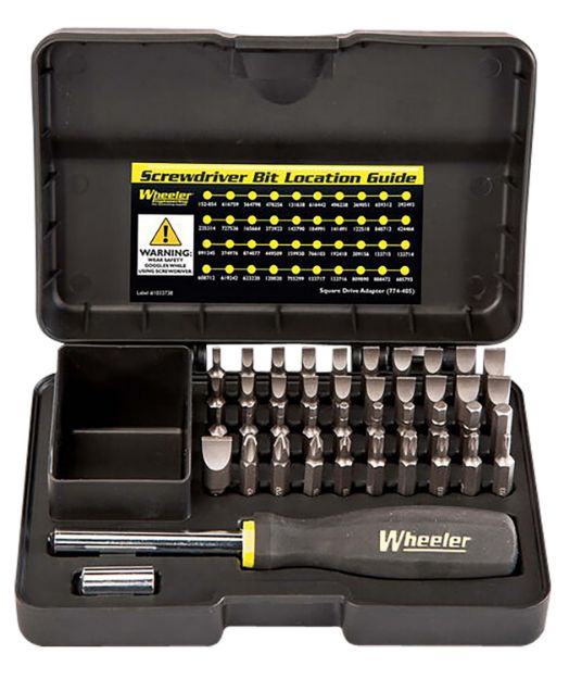 Picture of WHEELR 4001006 43PC GUNSMITHING SCRWDRVR SET