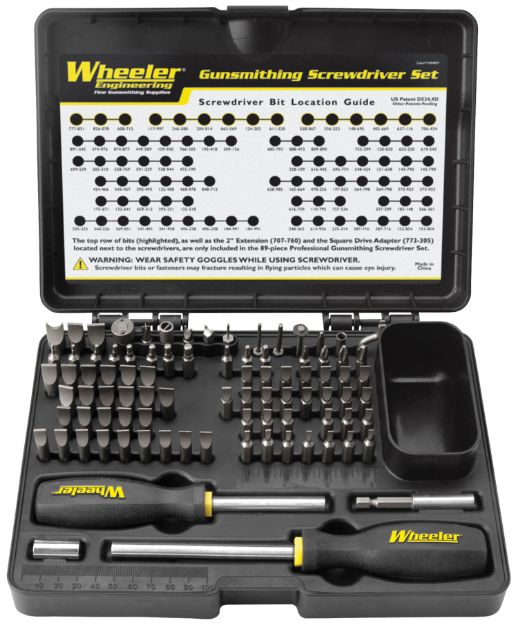 Picture of WHEELR 4001008 89PC PROFGUNSMITH SCRWDRVR SET